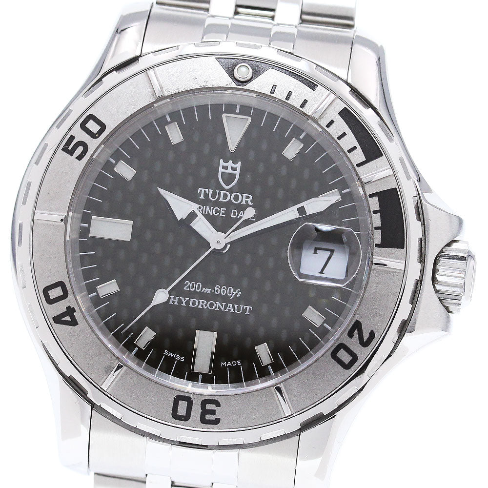 TUDOR Prince Date Hydronaut 89190P black Dial Automatic Men's Watch_867413