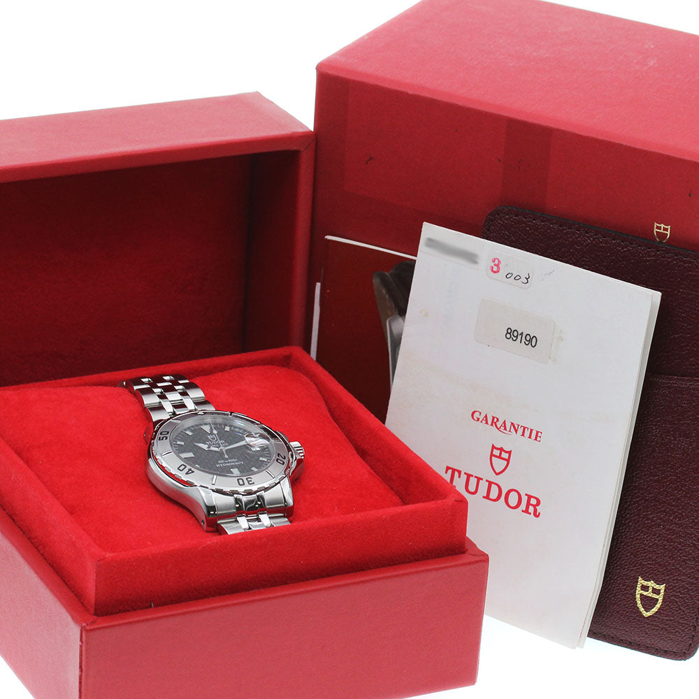 TUDOR Prince Date Hydronaut 89190P black Dial Automatic Men's Watch_867413