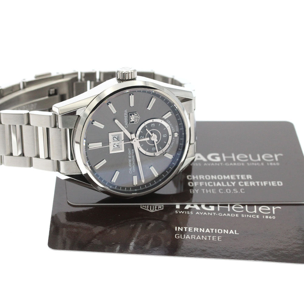 TAG HEUER Carrera caliber 8 WAR5012 GMT Big Date Automatic Men's Watch_867418