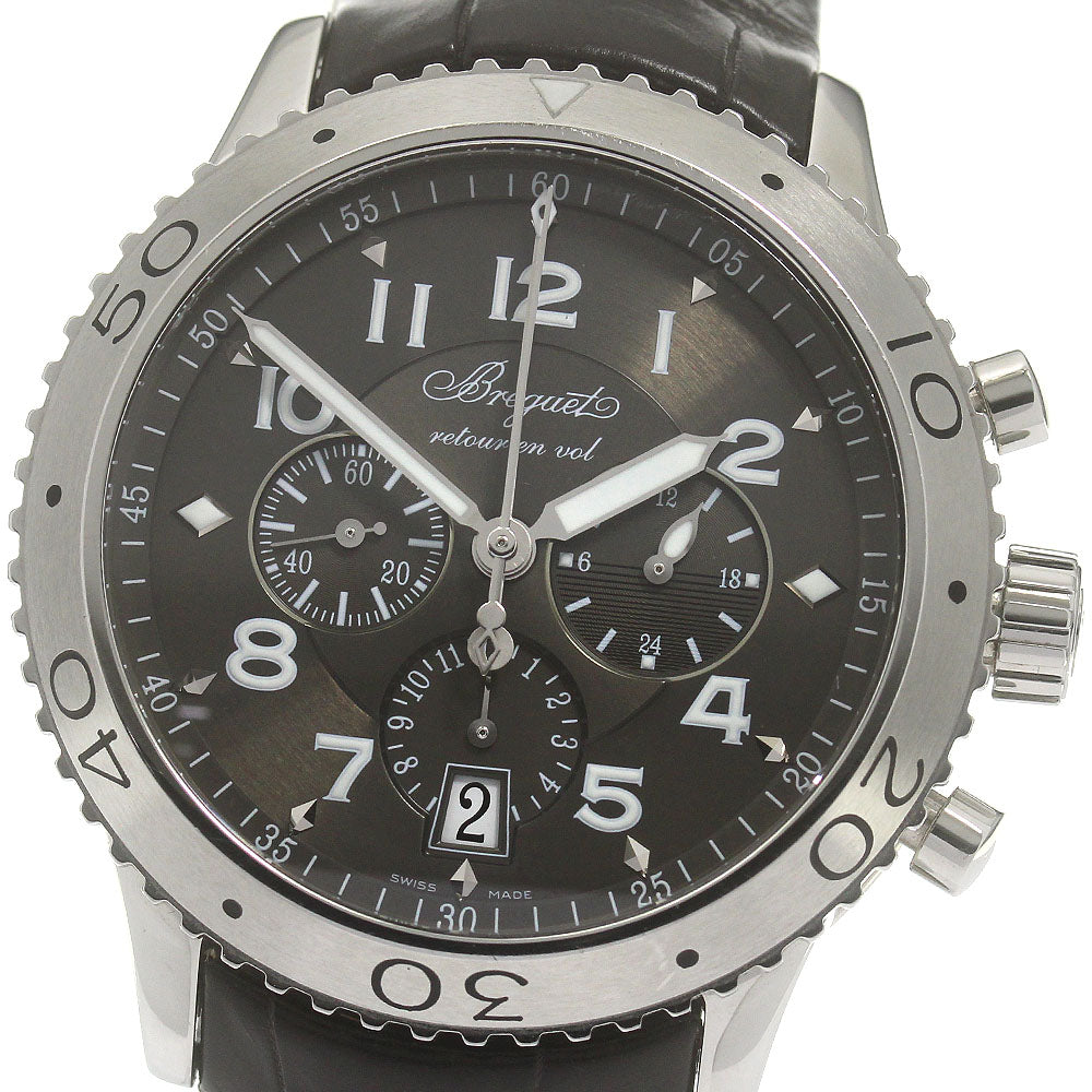 Breguet Transatlantic Type XXI 3810 Chronograph gray Dial Automatic Men's Watch_867439