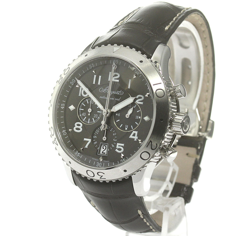 Breguet Transatlantic Type XXI 3810 Chronograph gray Dial Automatic Men's Watch_867439