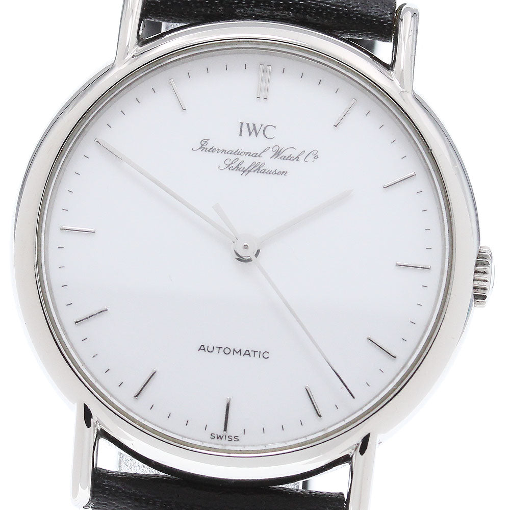 IWC SCHAFFHAUSEN Portofino IW351407 White Dial Automatic Boy's Watch_867453