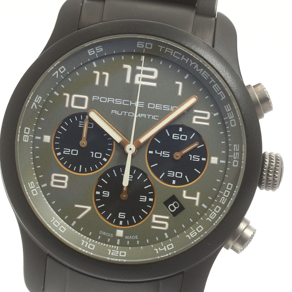 Porsche Design Dashboard 6612.17/2 Date Chronograph khaki Dial Automatic Men's Watch_867458