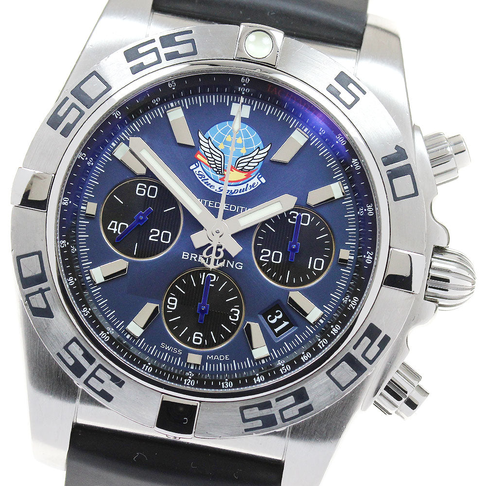 BREITLING Chronomat44 AB0110 Blue Impulse Japan Limited 400 Men's Watch_867465