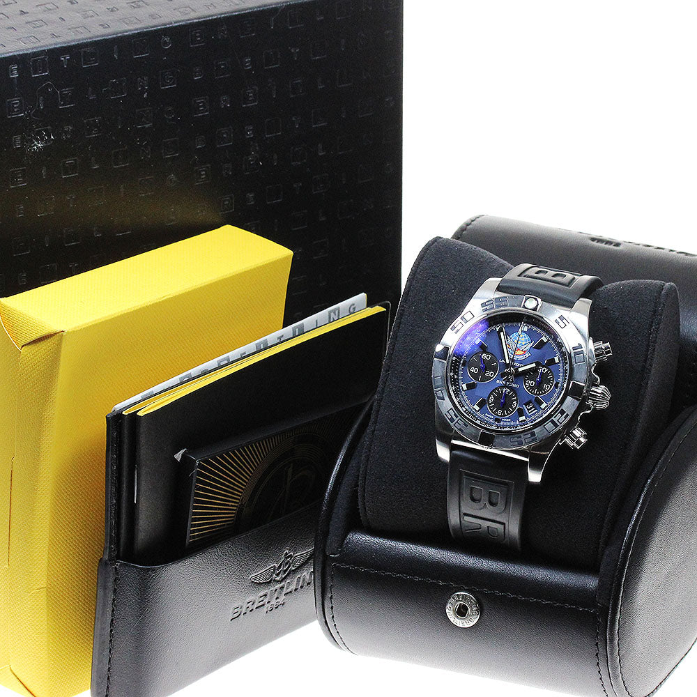 BREITLING Chronomat44 AB0110 Blue Impulse Japan Limited 400 Men's Watch_867465
