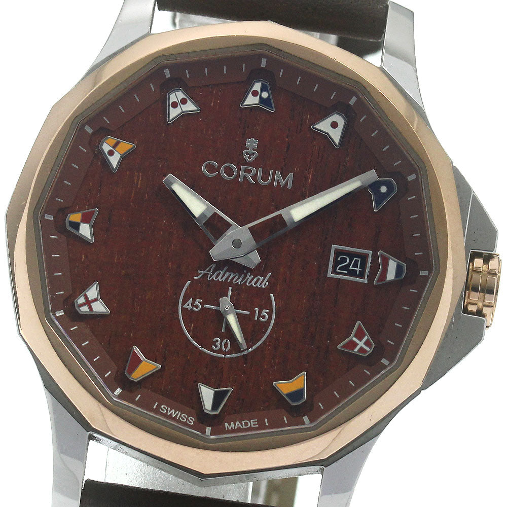 CORUM Admiral 42 395.101.24/0F62 Date Brown Dial Automatic Men's Watch_867471