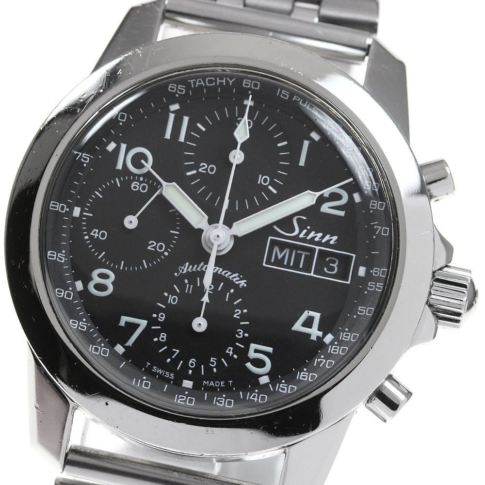 Sinn 103.B.AUTO.POL.TY Chronograph black Dial Automatic Men's Watch_867490