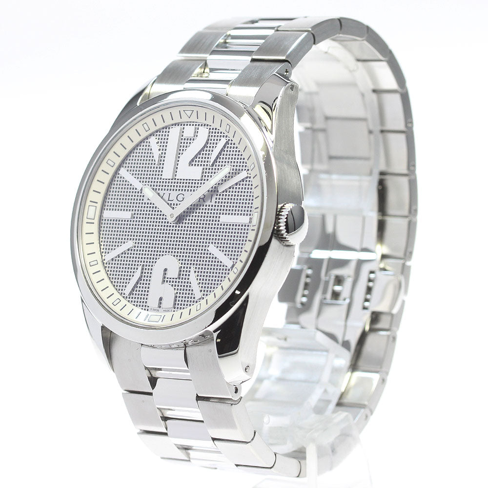 BVLGARI Solo tempo ST42S Gray Dial Quartz Men's Watch_867509