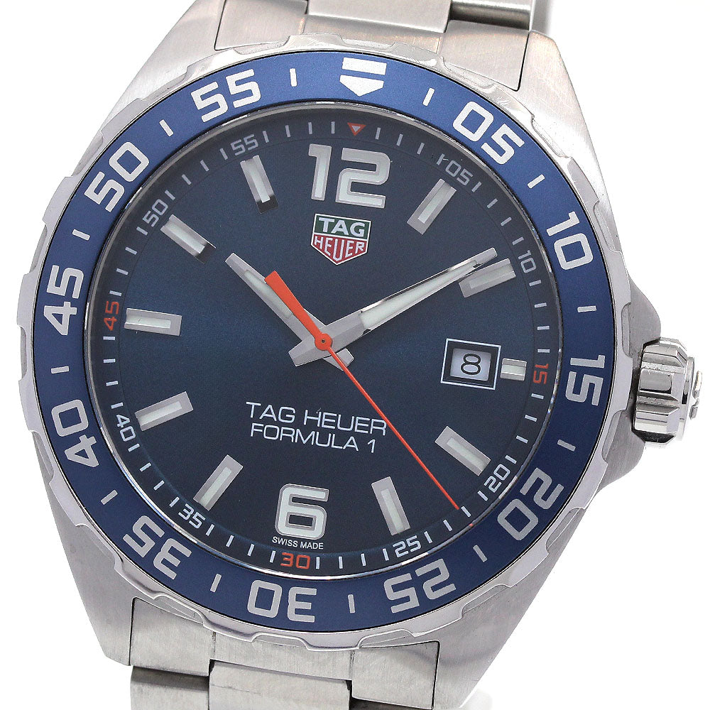 TAG HEUER Formula 1 WAZ1010 Date blue Dial Quartz Men's Watch_867521