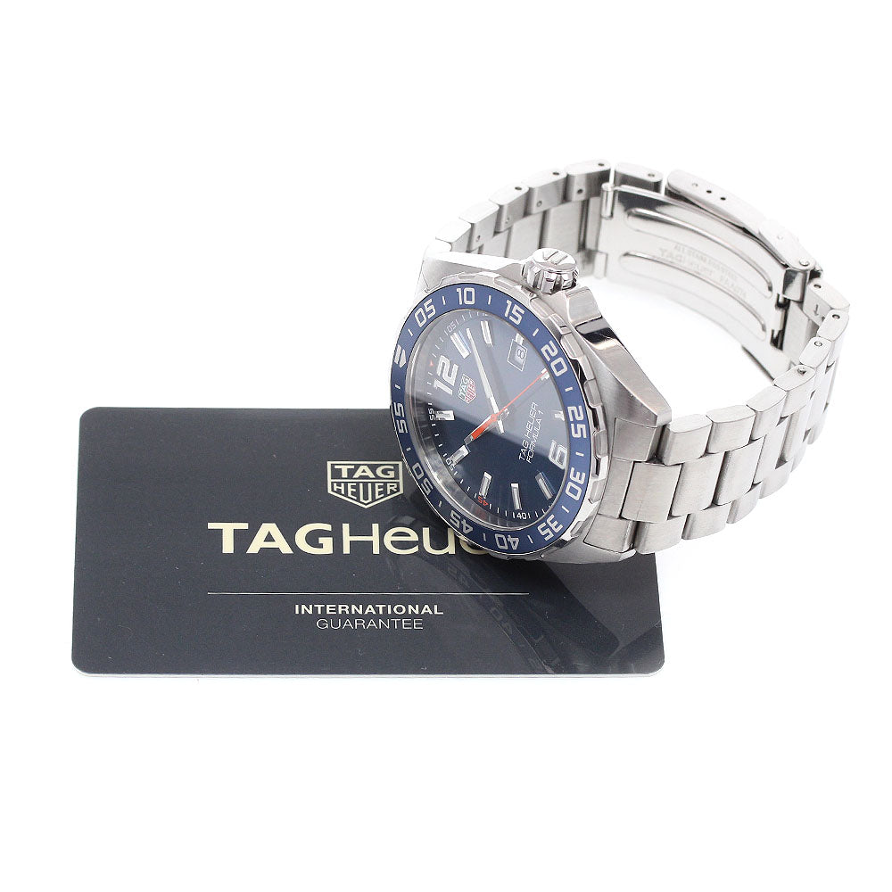 TAG HEUER Formula 1 WAZ1010 Date blue Dial Quartz Men's Watch_867521