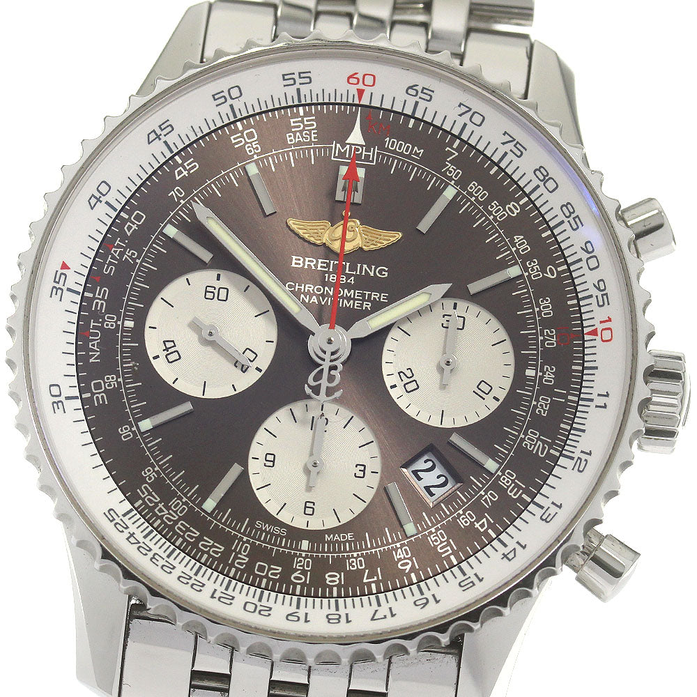 BREITLING Navitimer 01 AB0121 Chronograph Brown Dial Automatic Men's_867535