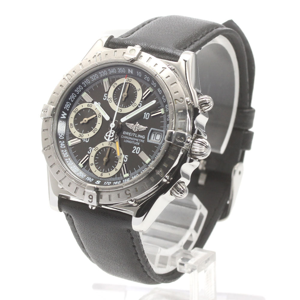 BREITLING Chronomat Longitude A20348 GMT gray Dial Automatic Men's Watch_867611