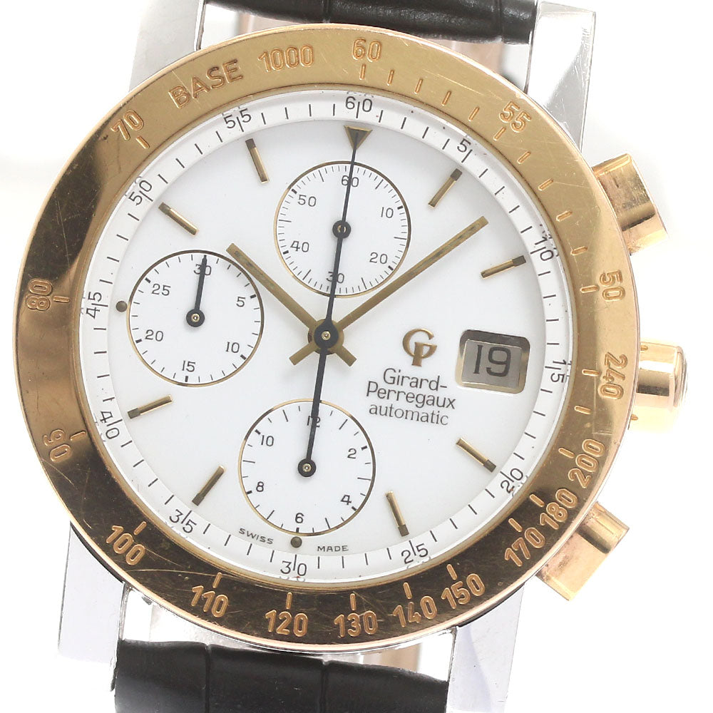 GIRARD PERREGAUX GP7000 Chronograph white Dial Automatic Men's Watch_867633