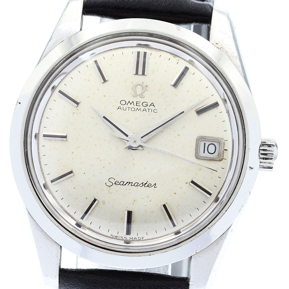 OMEGA Seamaster 166.010-67 Date Cal.565 Silver Dial Automatic Men's Watch_867663