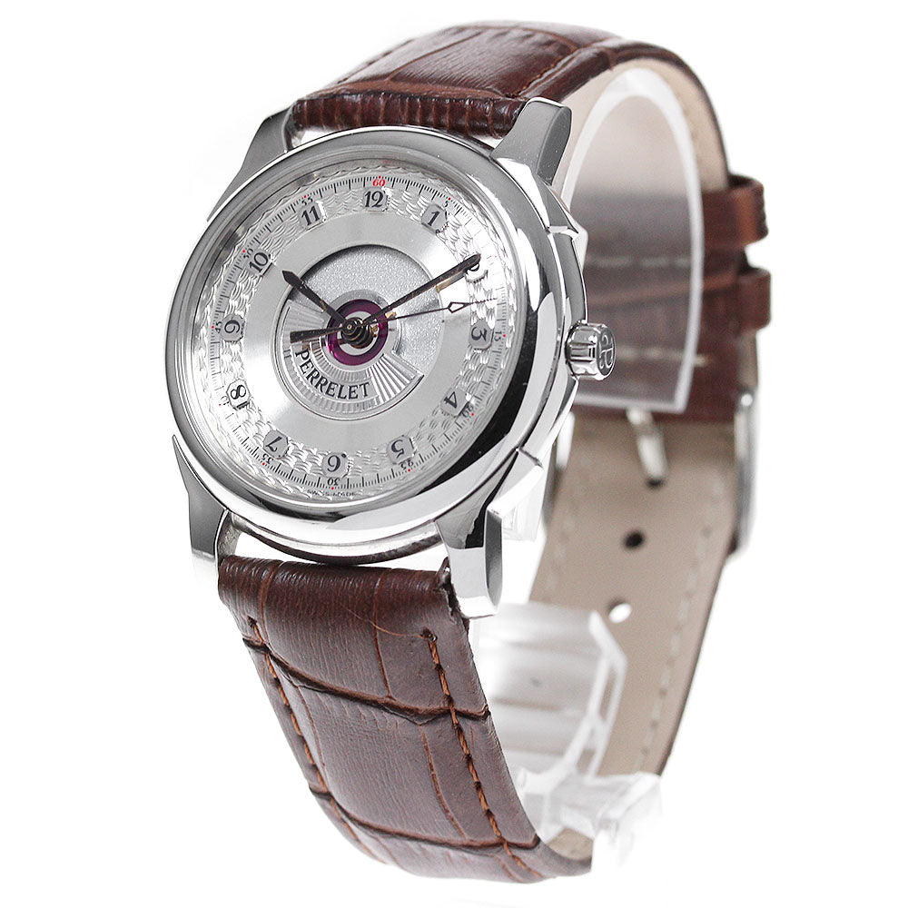 PERRELET Tempest Double Rotor Classic Silver Dial Automatic Ladies Watch_867700