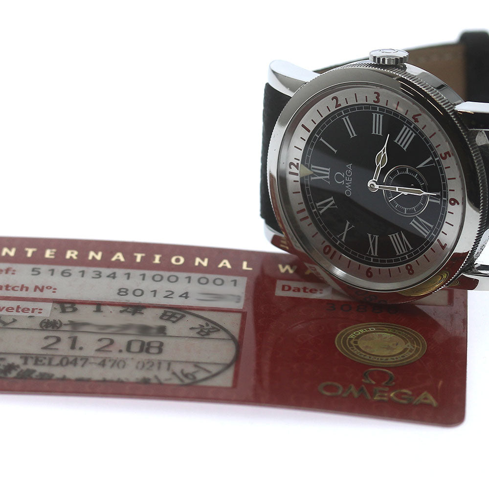 OMEGA Specialties Pilot 516.13.41.10.01.001 Small seconds black Dial Automatic Men's Watch_867721