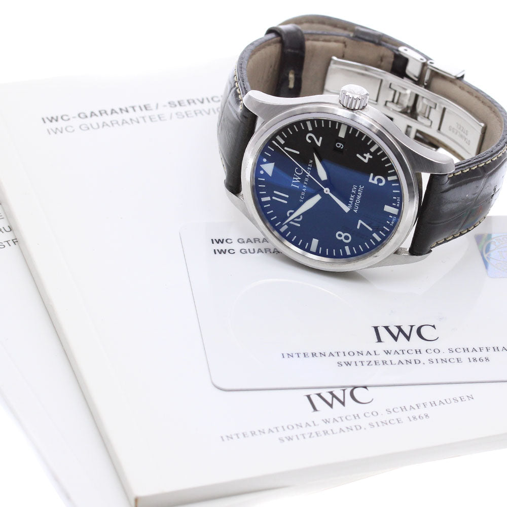 IWC SCHAFFHAUSEN Pilot's watch mark XVI IW325501 Date black Dial Automatic Men's Watch_867758