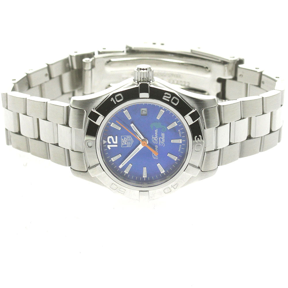 TAG HEUER Aquaracer Bora Bora WAF141N.BA0812 Tahiti limited model Blue shell Dial Quartz Ladies Watch_867760