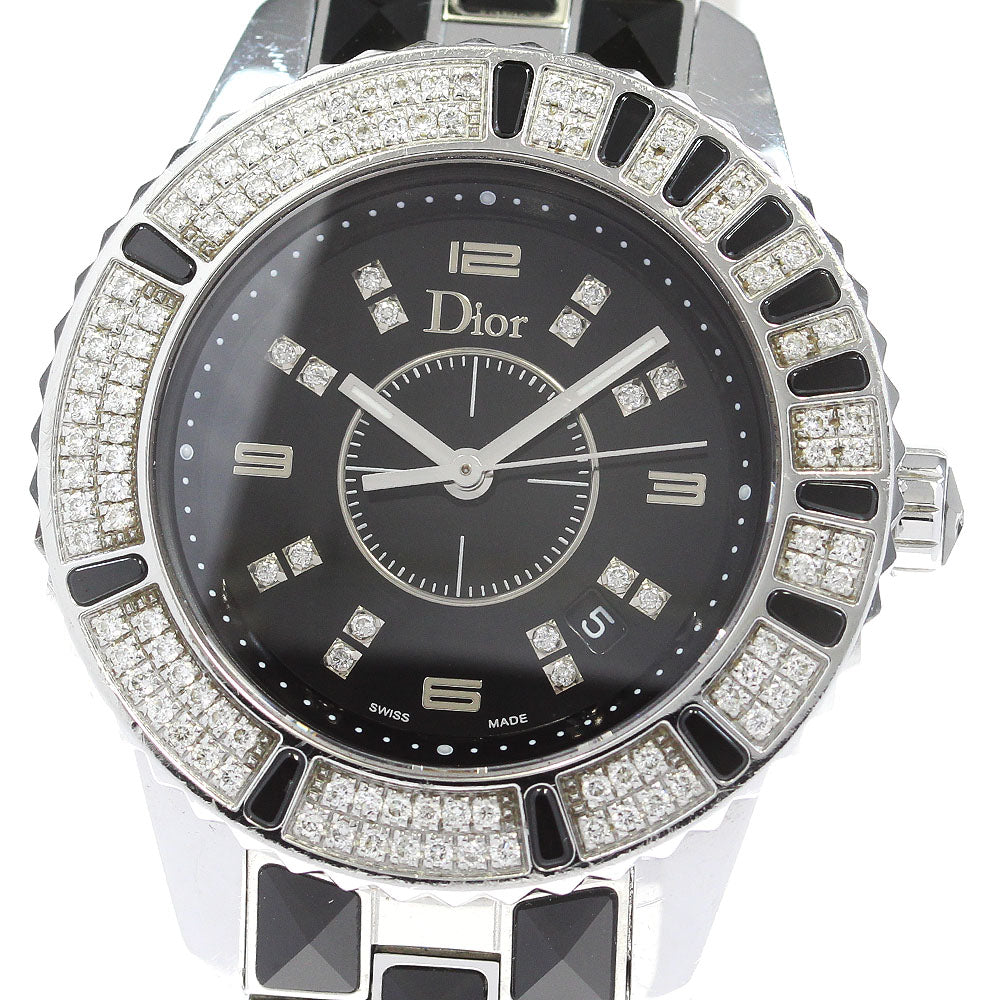 Christian Dior crystal CD11311B Diamond Bezel Quartz Ladies Watch_867766