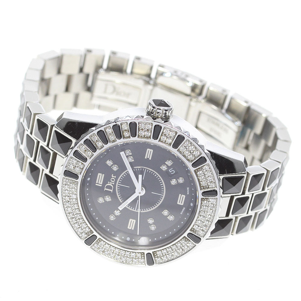 Christian Dior crystal CD11311B Diamond Bezel Quartz Ladies Watch_867766