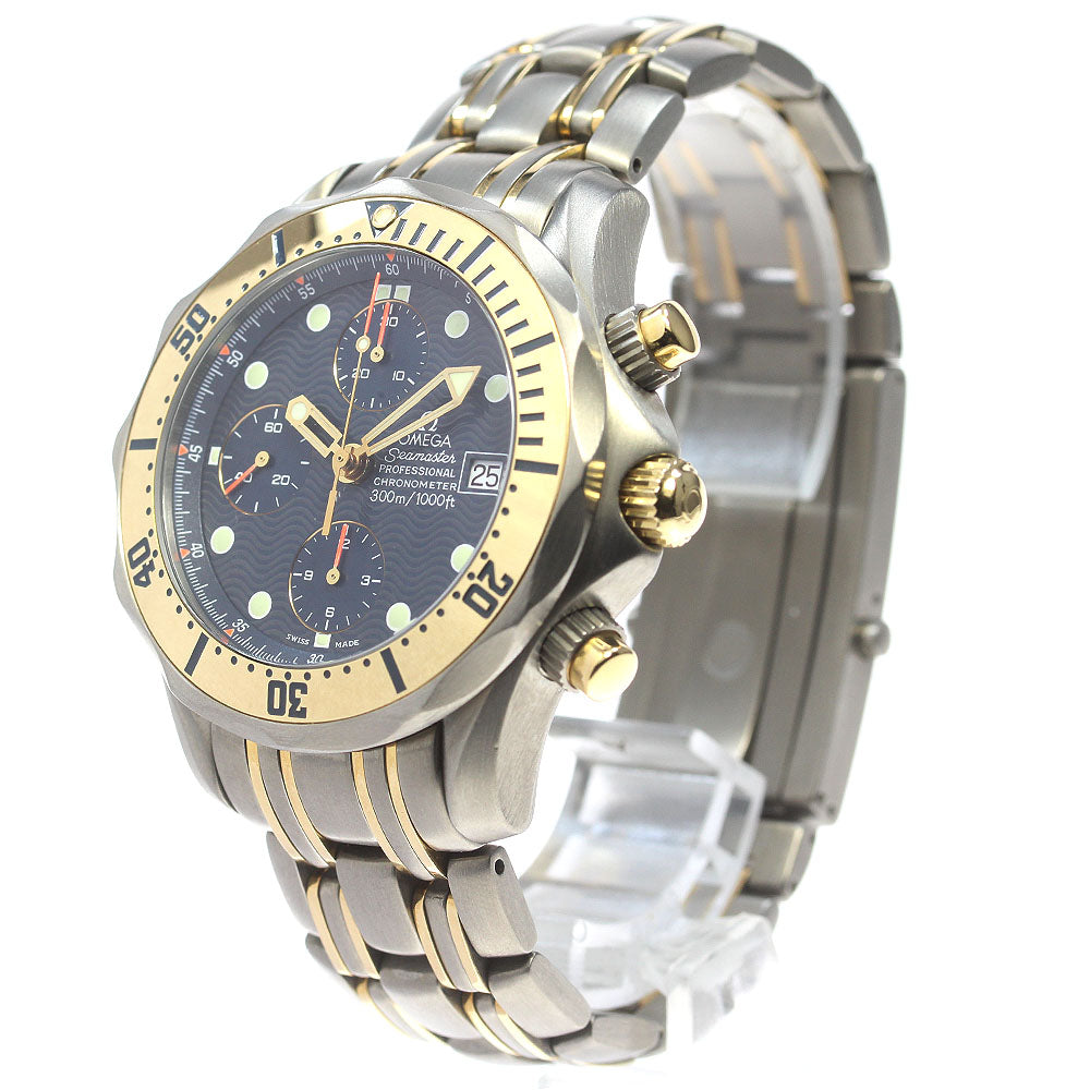 OMEGA Seamaster 300 Chronograph 2297.80 YG2 tone Automatic Men's Watch_867782
