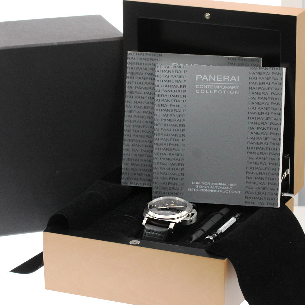 PANERAI Luminor Marina PAM00359 Small seconds black Dial Automatic Men's Watch_867794