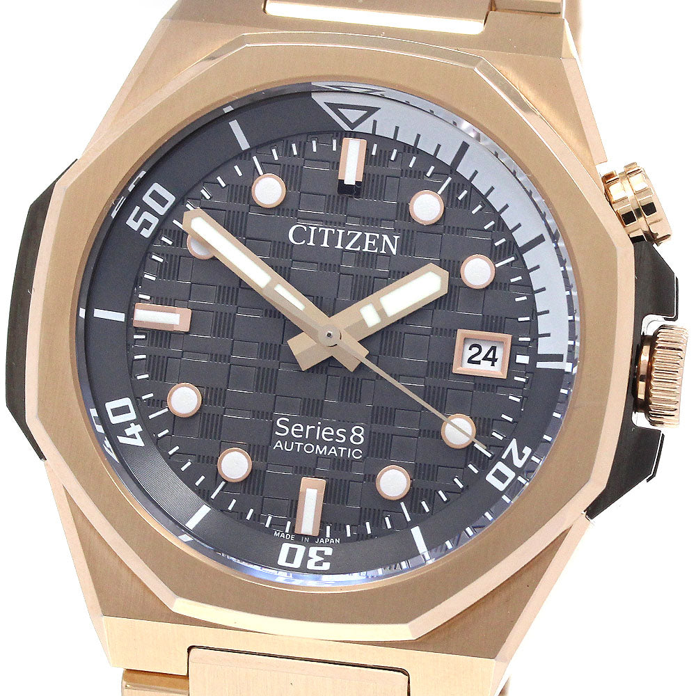 CITIZEN Series Eight 9051-009KM02 Date gray Dial Automatic Men's Watch_867805