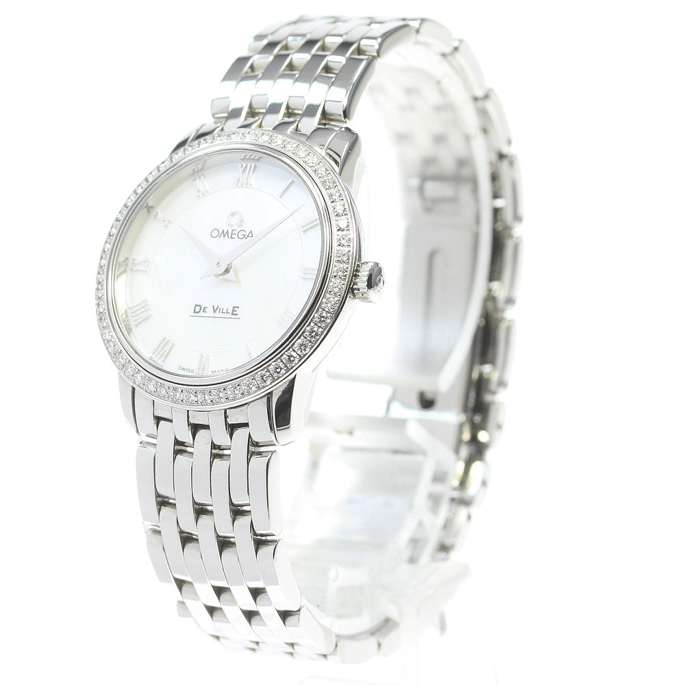 OMEGA De Ville Prestige 413.15.27.60.05.001 Diamond Bezel Quartz Ladies _867814