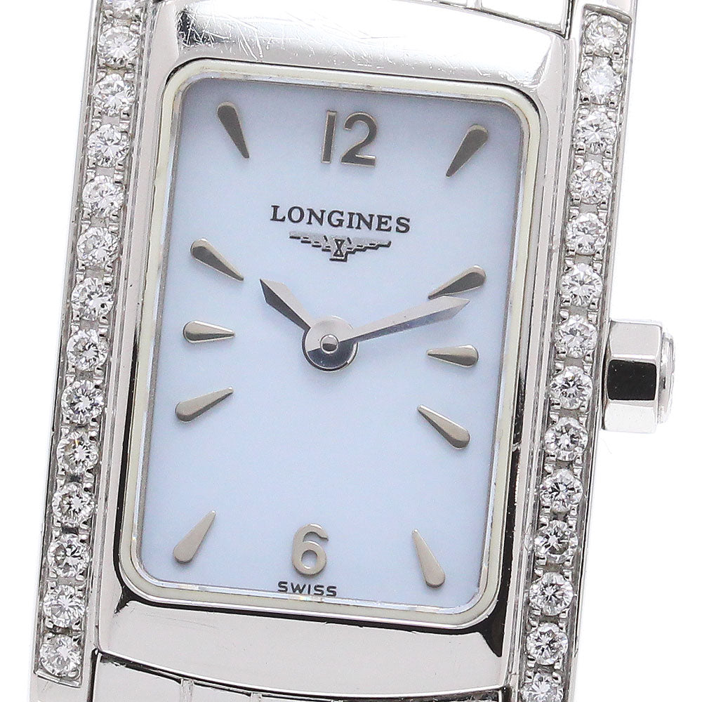 LONGINES Dolce Vita L5.158.0 Side diamond White shell Dial Quartz Ladies_867822
