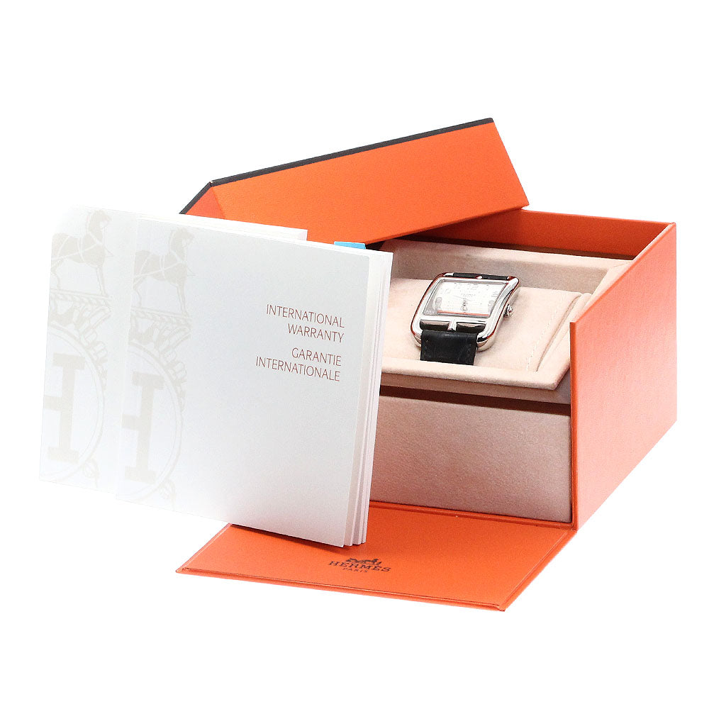 HERMES Cape Cod CD7.810 Date Silver Dial Automatic Men's Watch_867838
