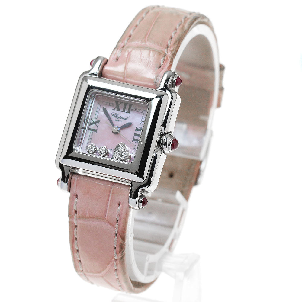 Chopard Happy sports 27/8892-21 3P diamond Pink shell Dial Quartz Ladies _867844