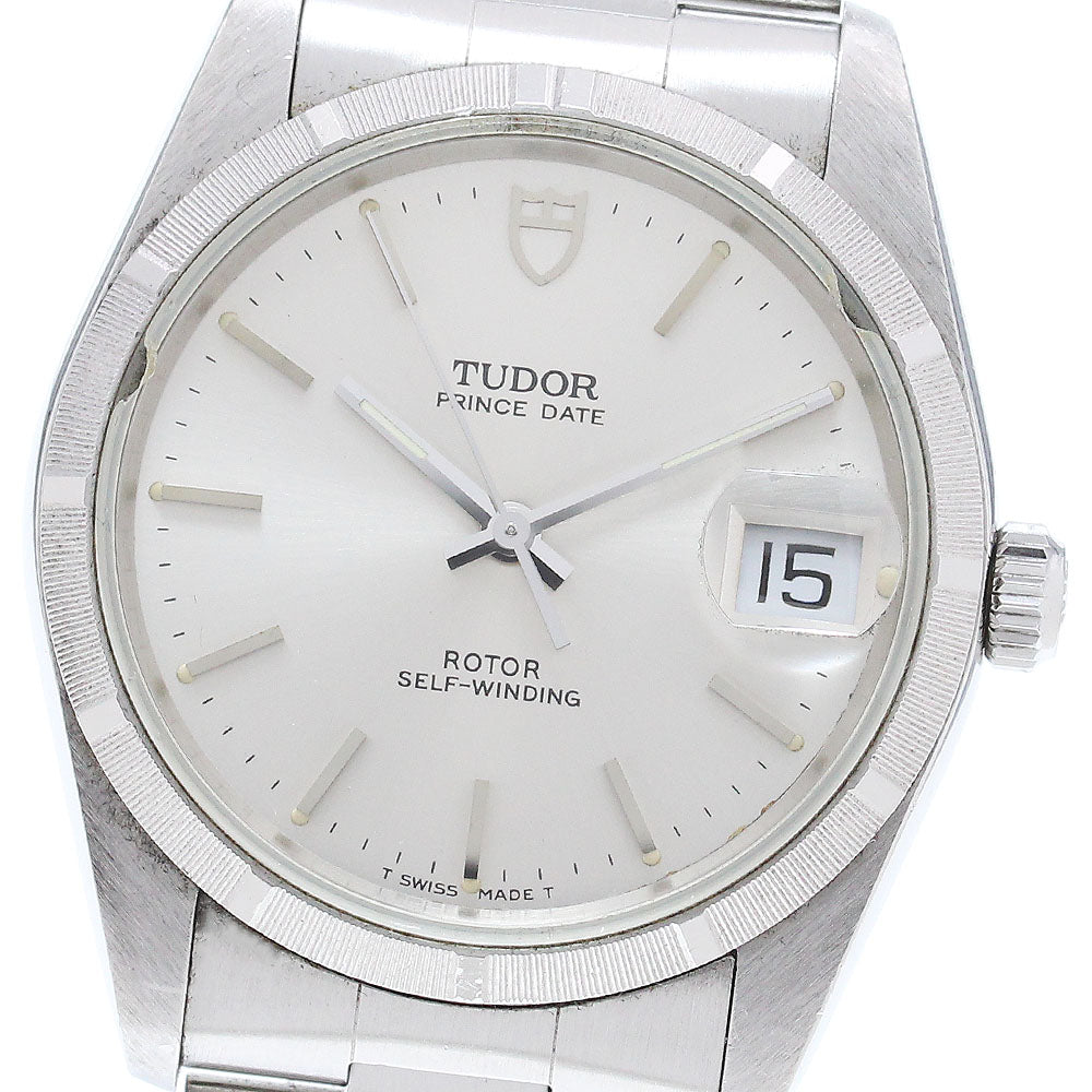 TUDOR Prince Date 74010 cal.2824-2 Silver Dial Automatic Men's Watch_867873