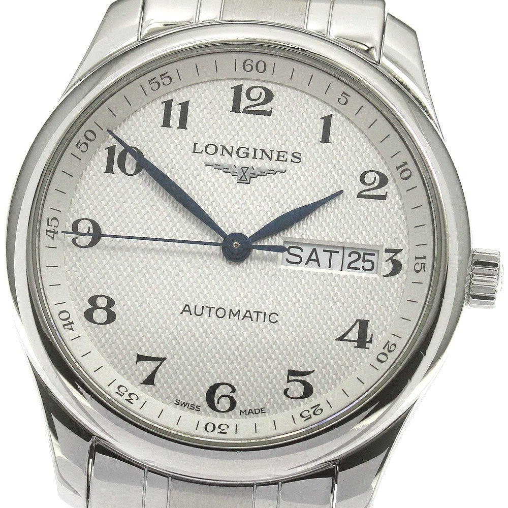 LONGINES Master collection L2.755.4 Day date Silver Dial Automatic Men's_867877