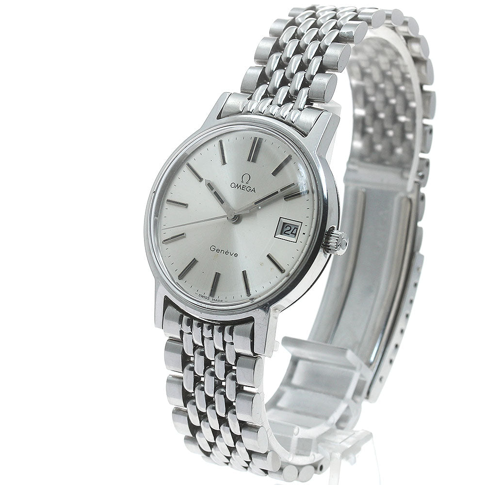 OMEGA Geneve 136.0099 Rice Breath Cal.1030 Silver Dial Hand Winding Men's_867915