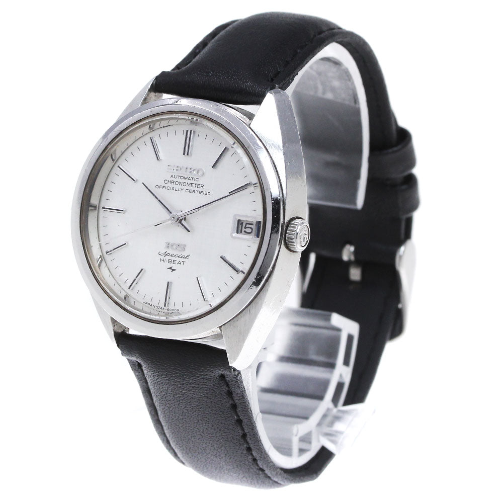 SEIKO King Seiko Special 5245-6000 Date Silver Dial Automatic Men's Watch_867917