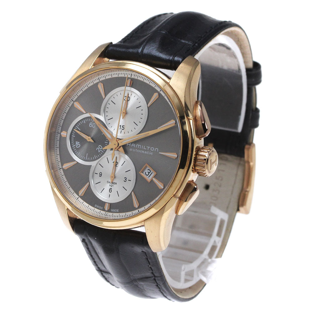 HAMILTON Jazz master H325460 Chronograph gray Dial Automatic Men's Watch_867923