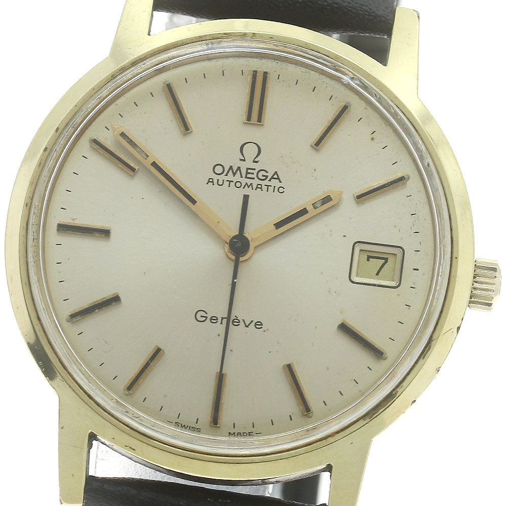 OMEGA Geneve 166.0168 Date cal.1012 gold Dial Automatic Men's Watch_867924