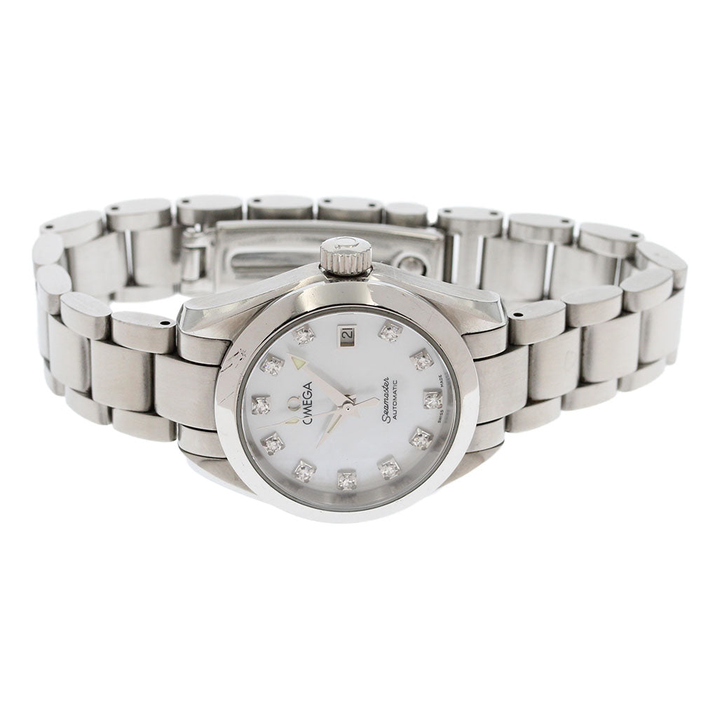 OMEGA Seamaster Aqua Terra 2563.75 11P diamond Automatic Ladies Watch_867925