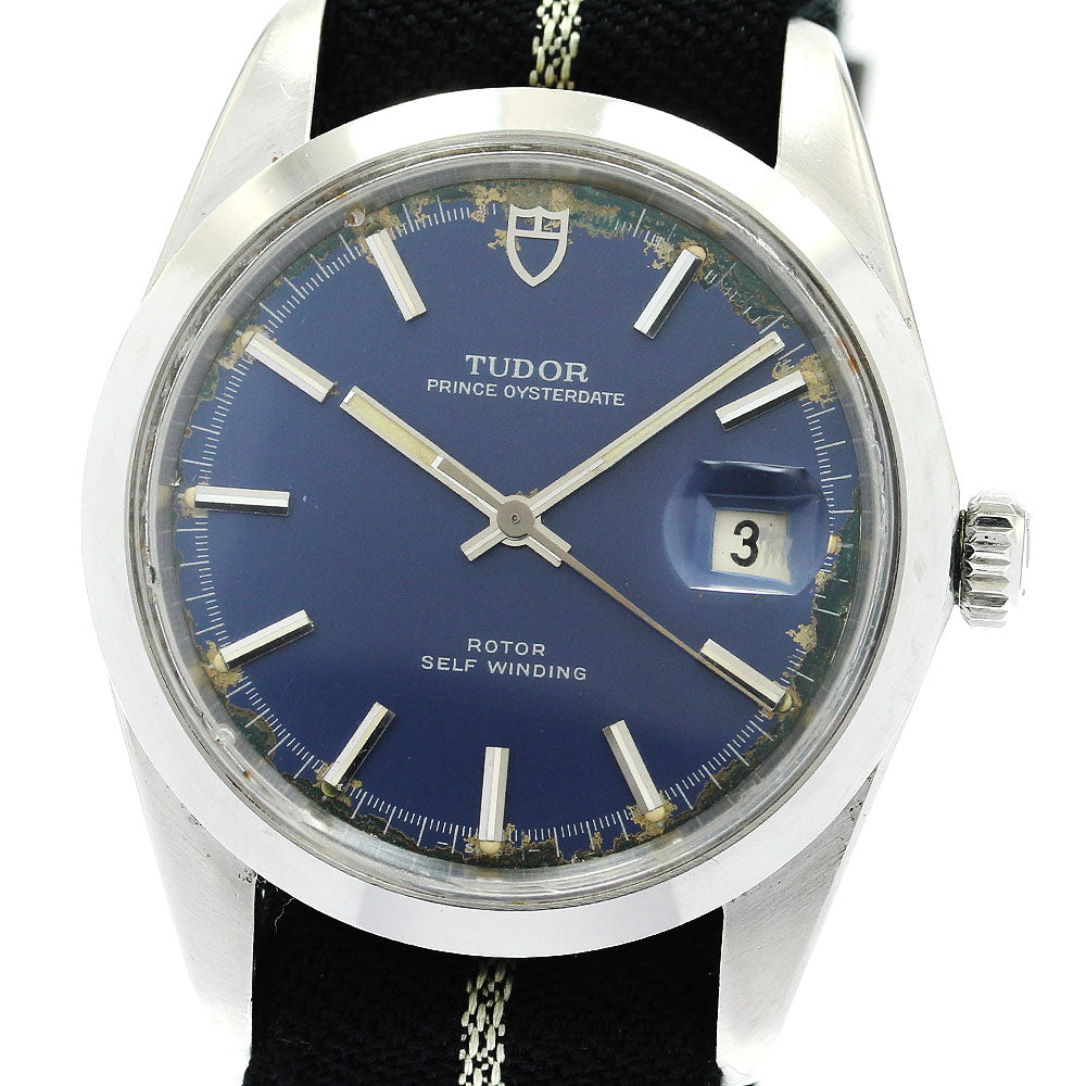 TUDOR Prince Oyster Date 9080/0 cal.2782 blue Dial Automatic Men's Watch_867964