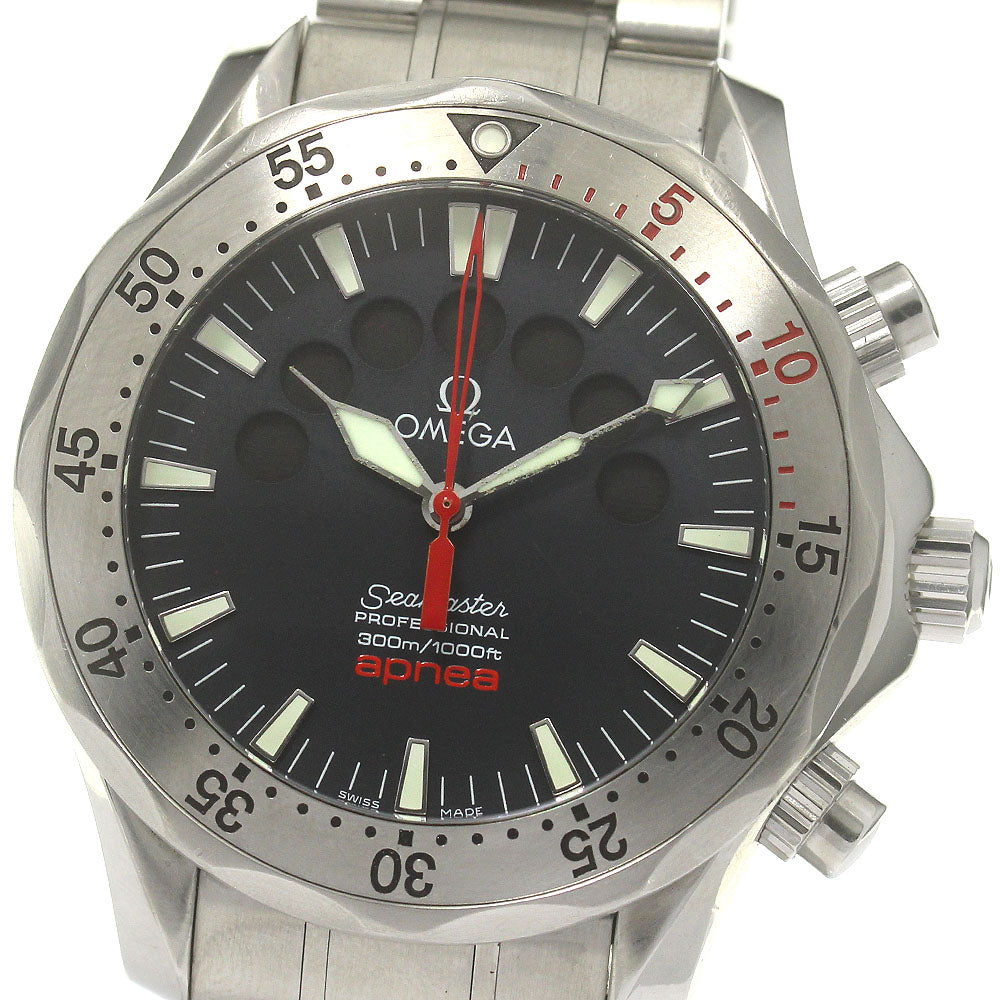 OMEGA Seamaster300 Apnea Mayor 2595.50 black Dial Automatic Men's Watch_867965