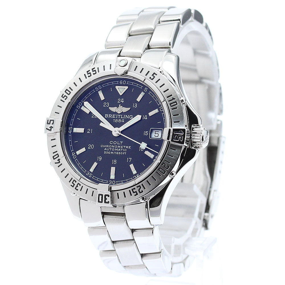 BREITLING Colt Ocean A17350 Date black Dial Automatic Men's Watch_867973