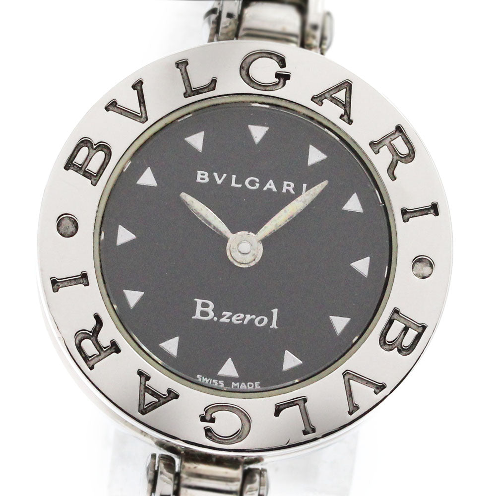 BVLGARI B-zero1 BZ22S Bangle M size black Dial Quartz Ladies Watch_867976