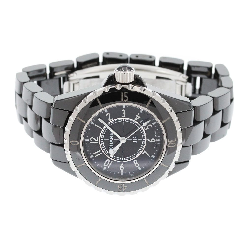 CHANEL J12 H0682 Date black ceramic black Dial Quartz Ladies Watch_868025