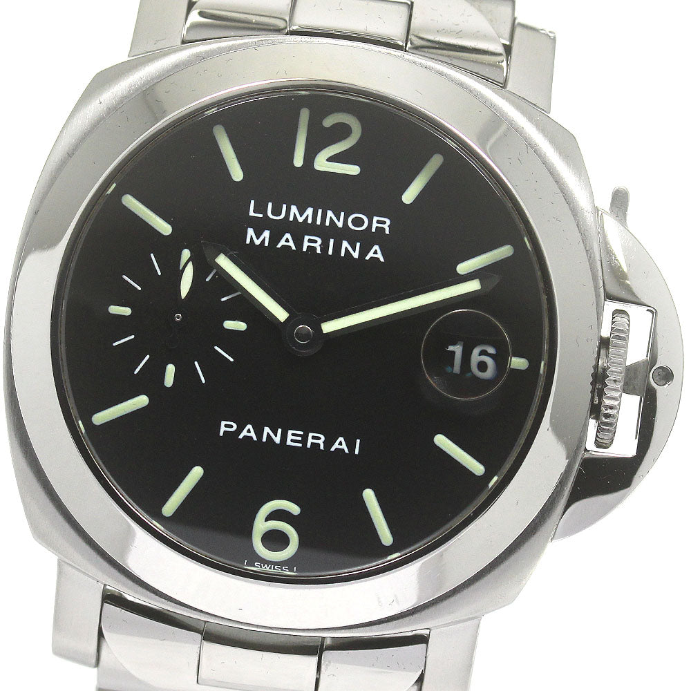 PANERAI Luminor Marina PAM00050 Small Second Date Automatic Men's Watch_868031