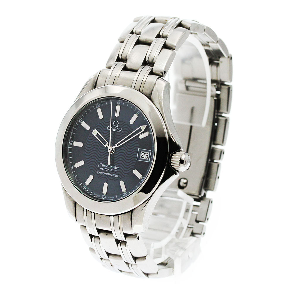 OMEGA Seamaster120 2501.81 Date Navy Dial Automatic Men's Watch_868033