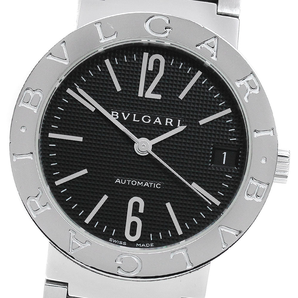 BVLGARI BVLGARIBVLGARI BB33SSAUTO Date Black Dial Automatic Men's Watch_868034