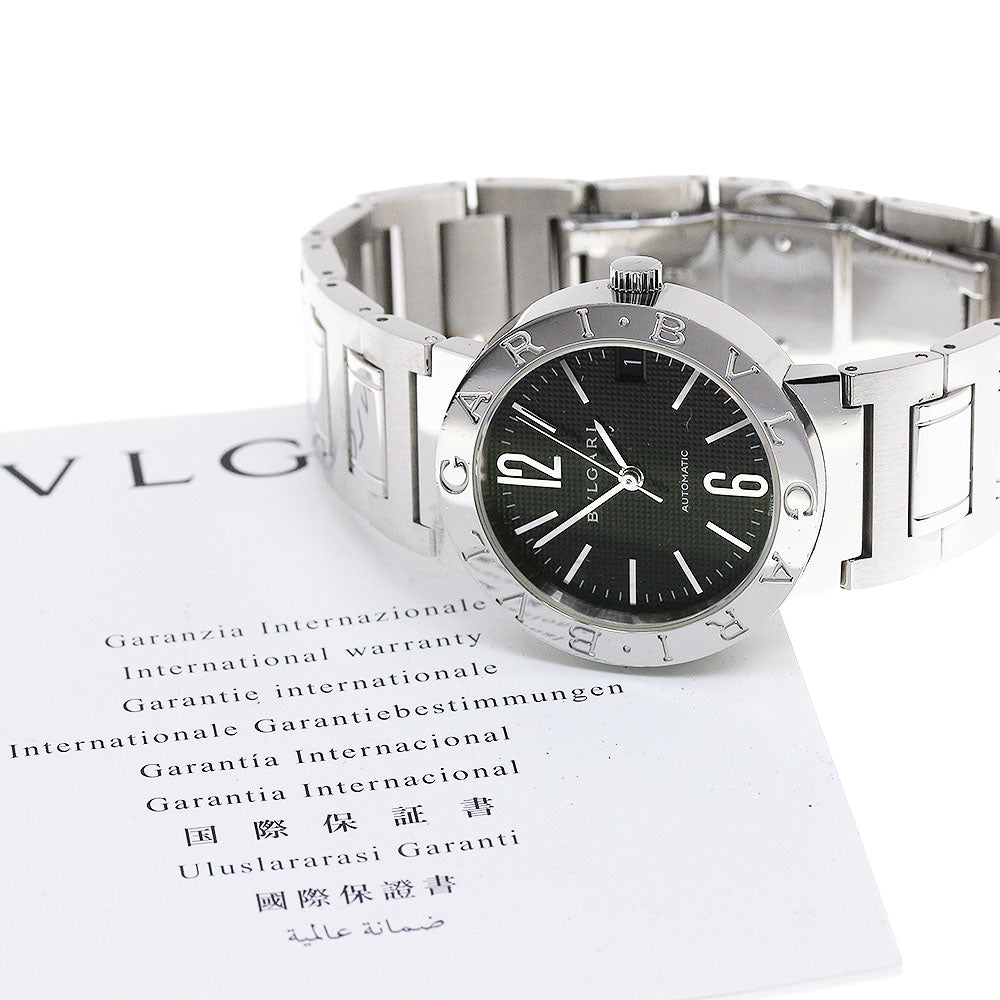 BVLGARI BVLGARIBVLGARI BB33SSAUTO Date Black Dial Automatic Men's Watch_868034