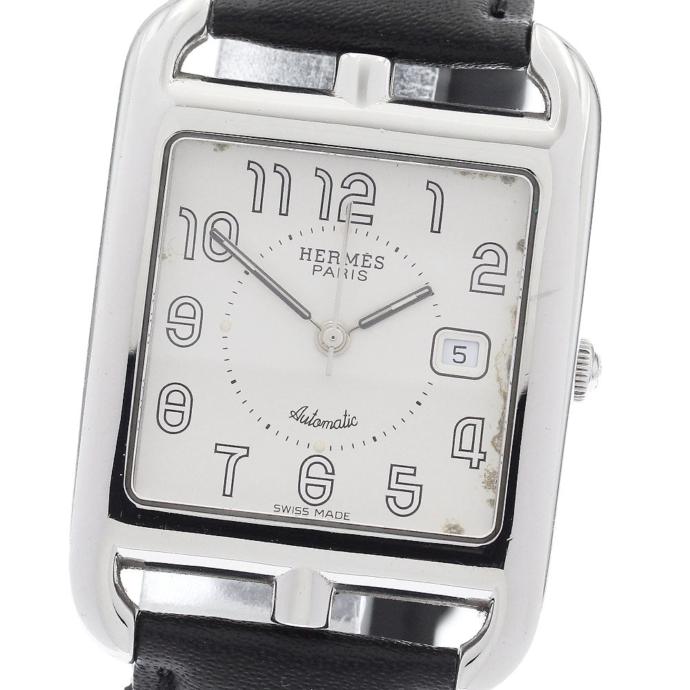 HERMES Cape Cod CC1.710 Date Silver Dial Automatic Men's Watch_868036