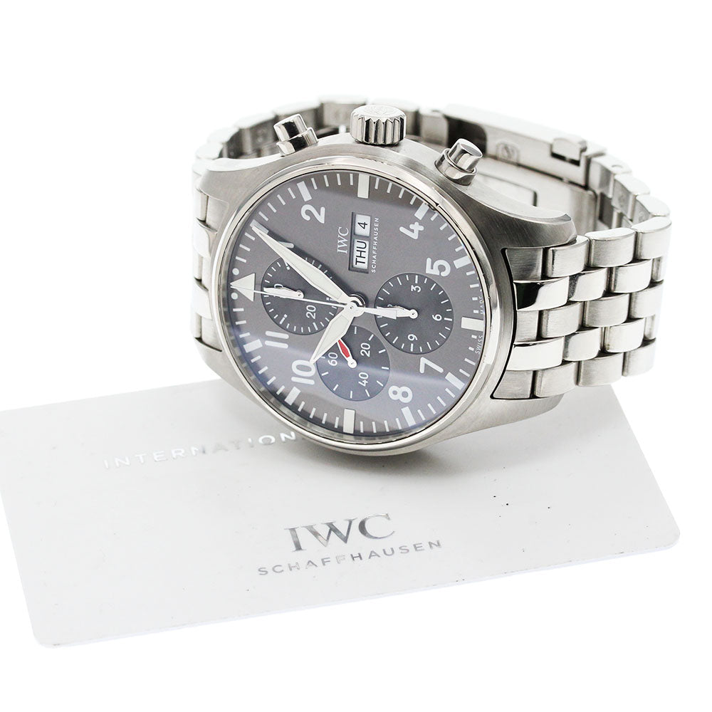 IWC SCHAFFHAUSEN Pilot watch IW377719 Chronograph Automatic Men's Watch_868048