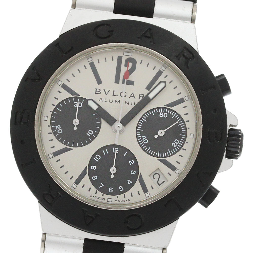BVLGARI aluminum AC38TA Chronograph Automatic Men's Watch_868070